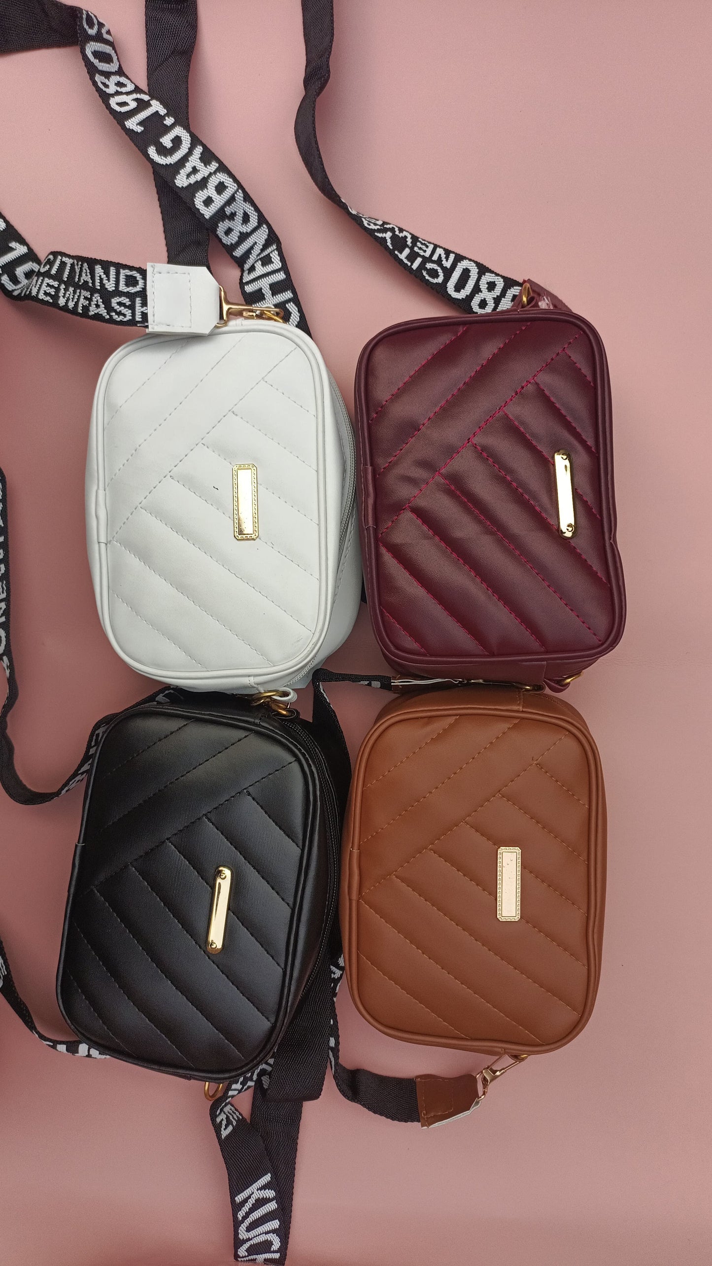 Leather Square Shoulder Bag | PU Leather Shoulder Bag for women, girls