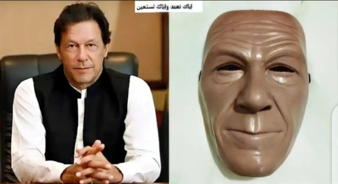 Imran Khan Face masks - Plastic Masks - For Boys And Girls