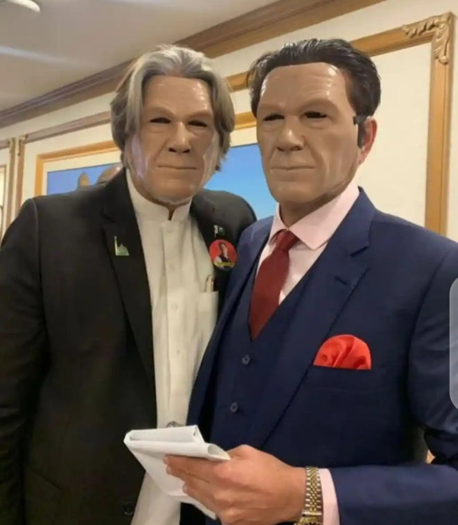Imran Khan Face masks - Plastic Masks - For Boys And Girls