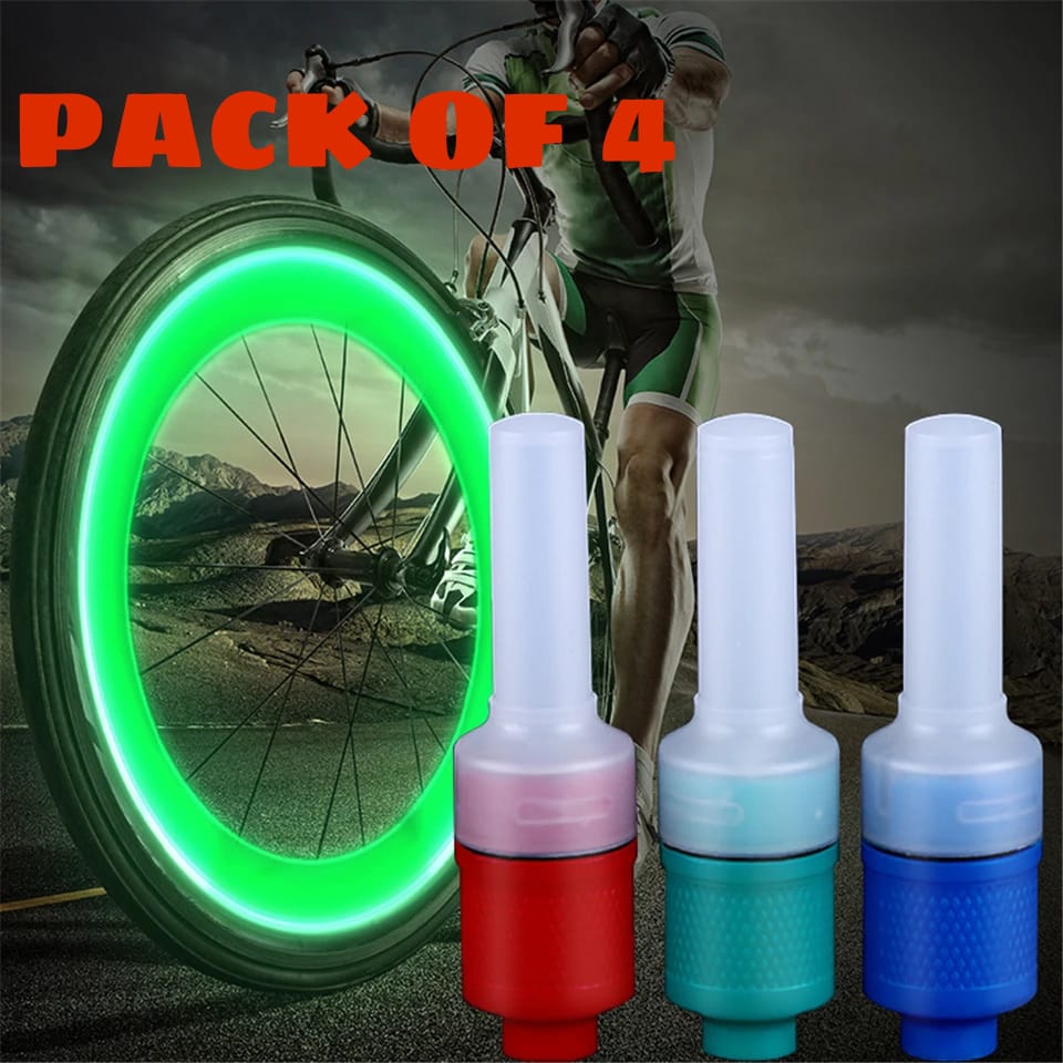 (4pcs)New wheel sensor light motion light sensor led valve light for