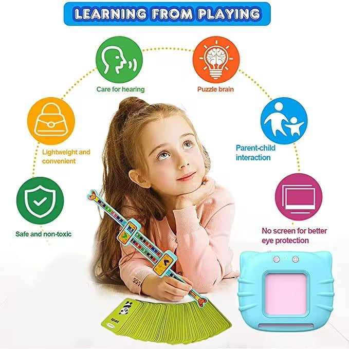 Talking flash cards Preschool learning toys Early Educational Toys English Learn to