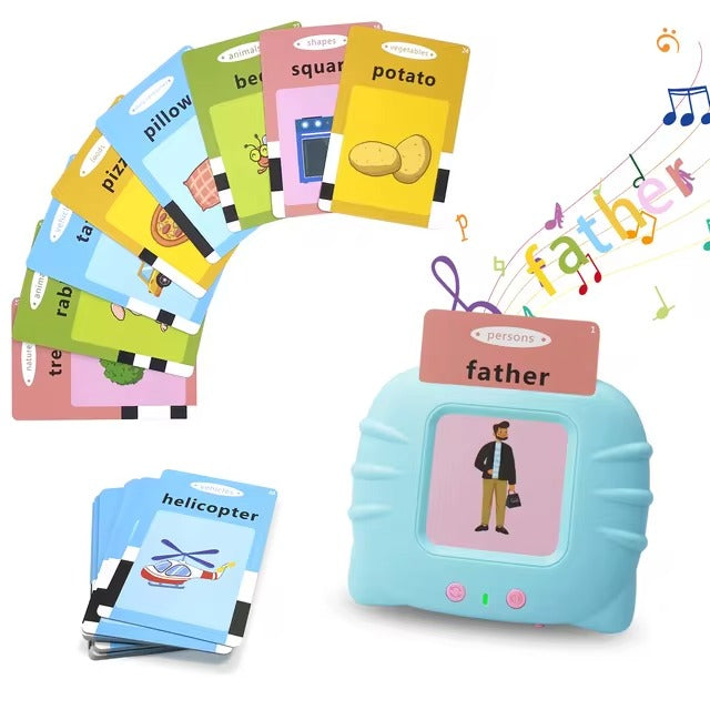 Talking flash cards Preschool learning toys Early Educational Toys English Learn to