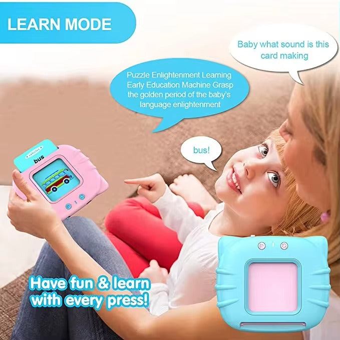 Talking flash cards Preschool learning toys Early Educational Toys English Learn to