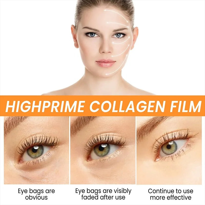 10pcs / 1 Box Eyes Bag Remove Collagen Eye Patch Instant Fade