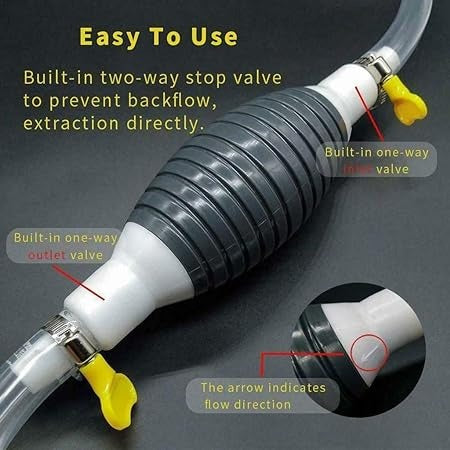 Multipurpose Liquid Transfer Pump | Portable Manual Oil, Water, Fuel Hand Transfer