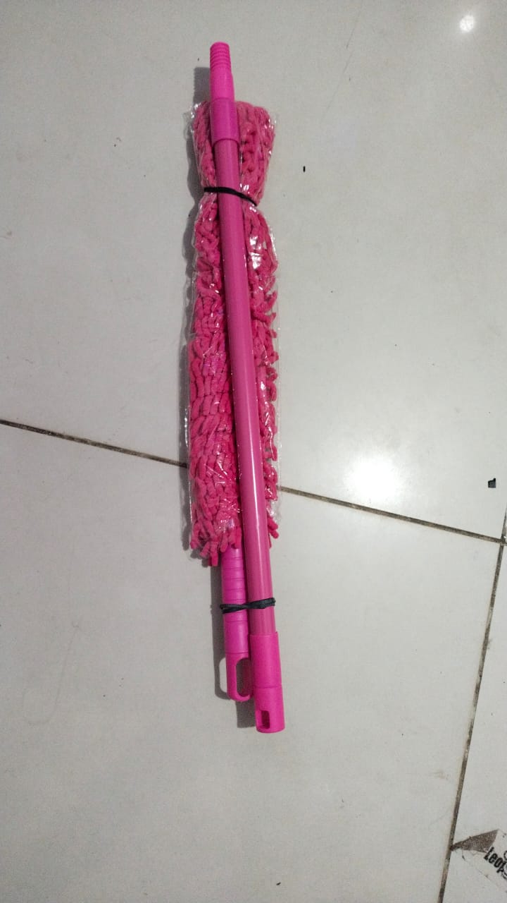 Flexible Micro Fiber Duster With Telescopic Stainless Steel Handle for Fan Cleaning