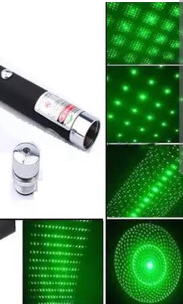 Powerful Laser Pointer Pen Beam Light 10Mw 650Nm Presentation Pointer - Green