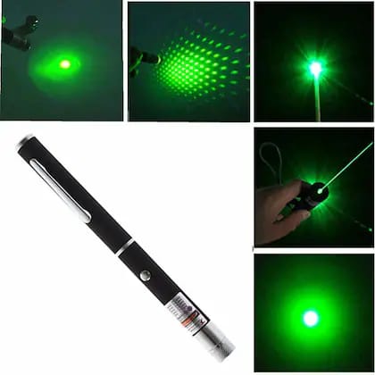 Powerful Laser Pointer Pen Beam Light 10Mw 650Nm Presentation Pointer - Green