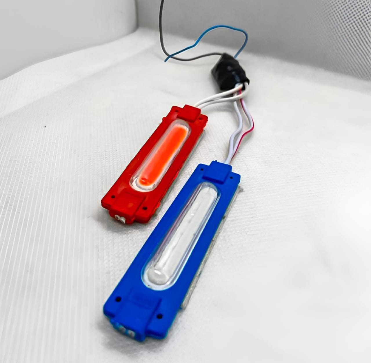 High Quality Red and Blue Flasher Light Waterproof 12V LED Light For
