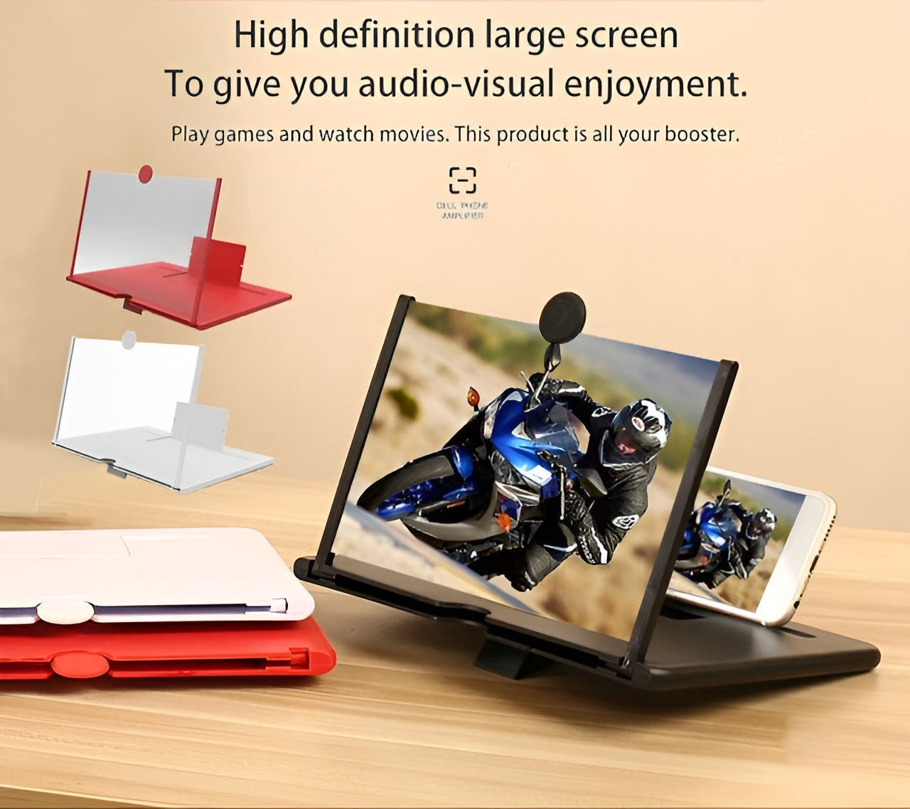 Mobile Screen Magnifier | Magnify the mobile Screen for large display -