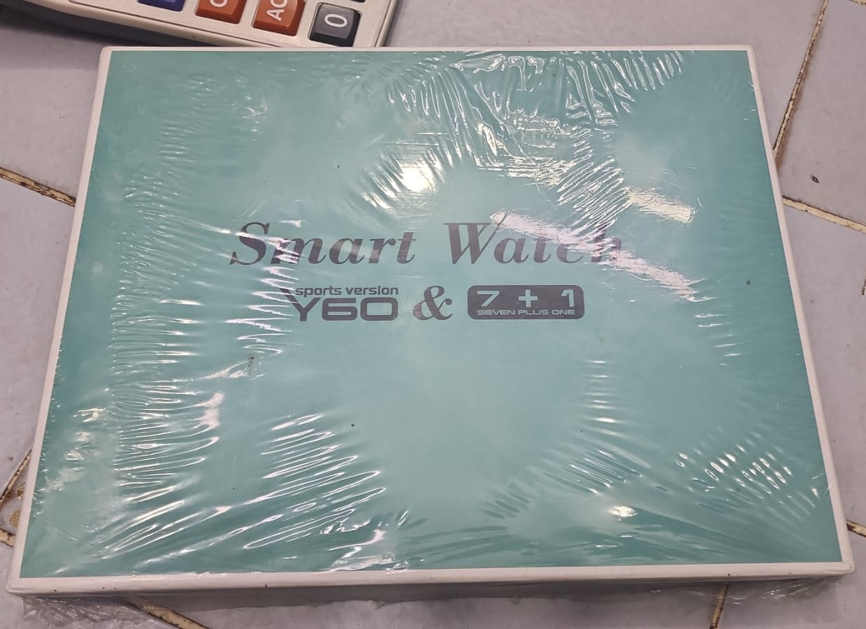 Y60 ULTRA 7 IN 1 Smart Watch (Random color)