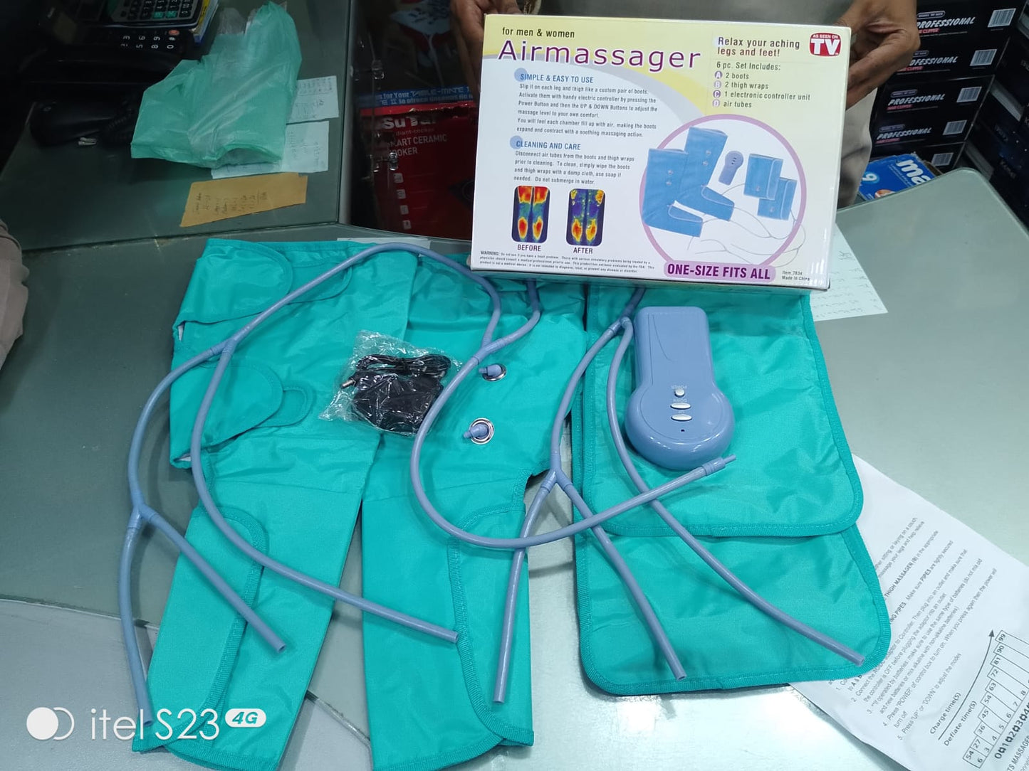 New Imported Air Compression Massage Leg Pressure Massager