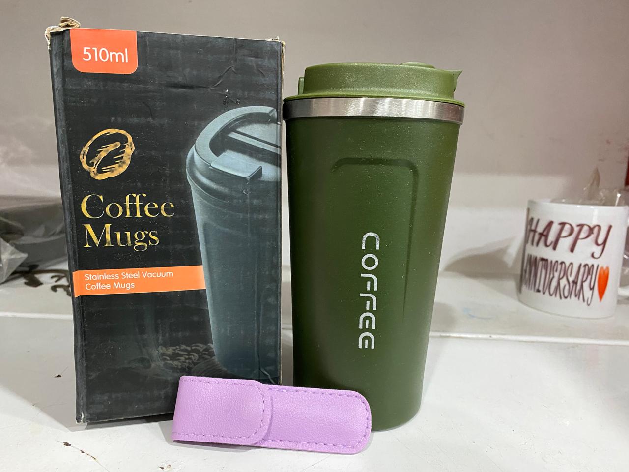 Deal pack of 2 - Vacuum Tea & Coffee Mug (510 ml)