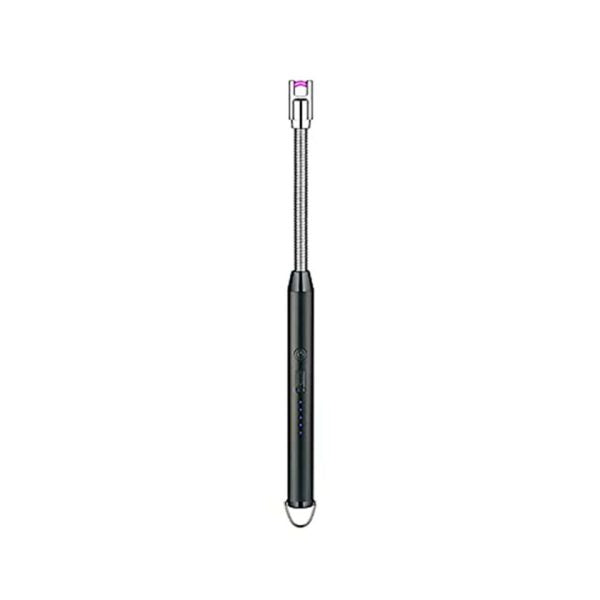 Arc Lighter With Usb Charging,flameless Windproof,led Battery Display,safety Switch,rotate 360 Degrees,for Arom