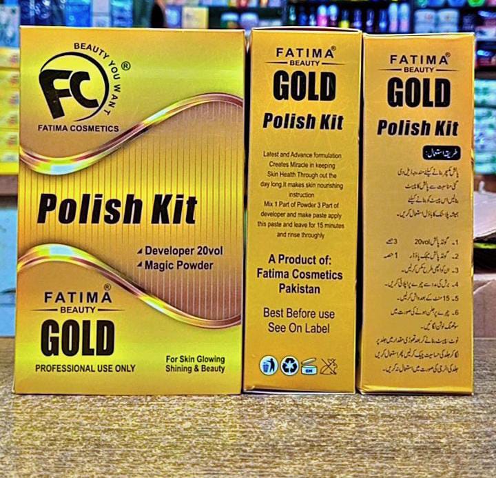 FATIMA BEAUTY GOLD Polish Kit