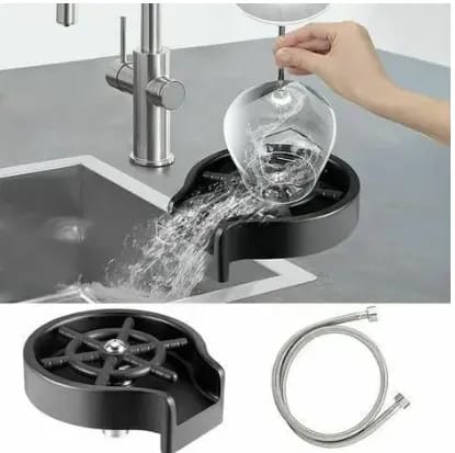 Glass washer - Glass washer for kitchen - Glass Rinser Cup Bottle