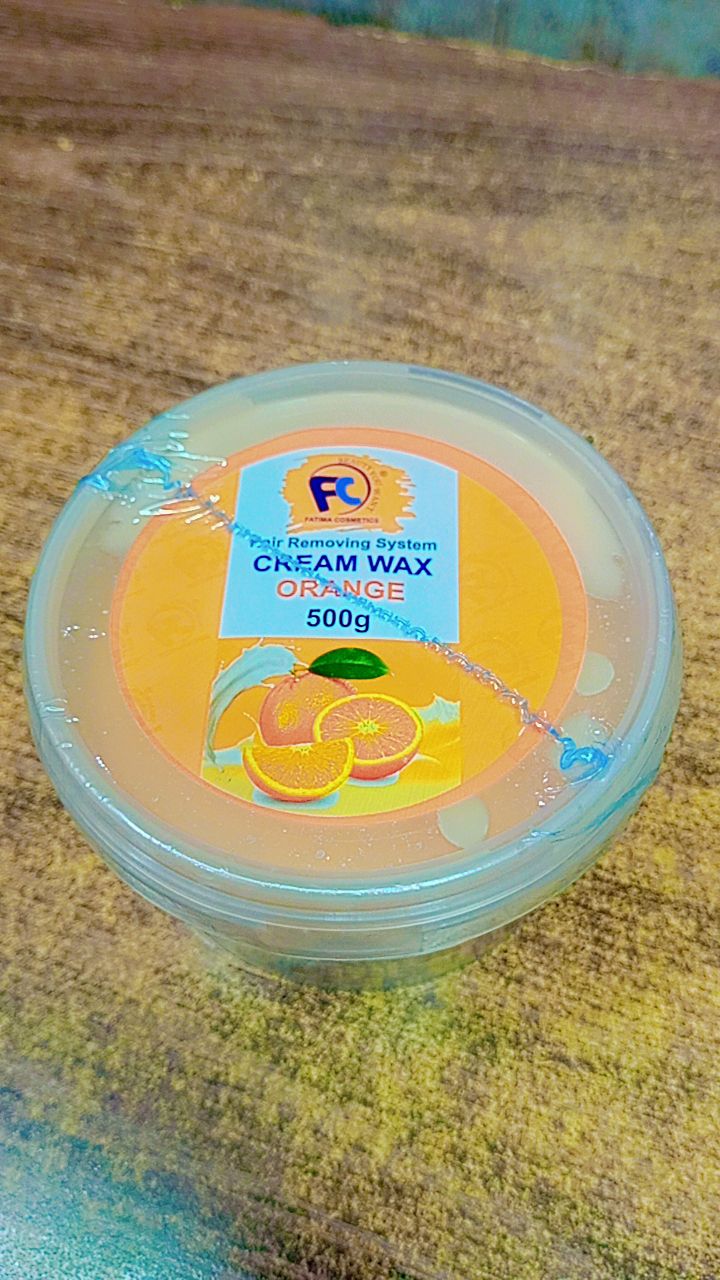 Cream Wax orange 500g
