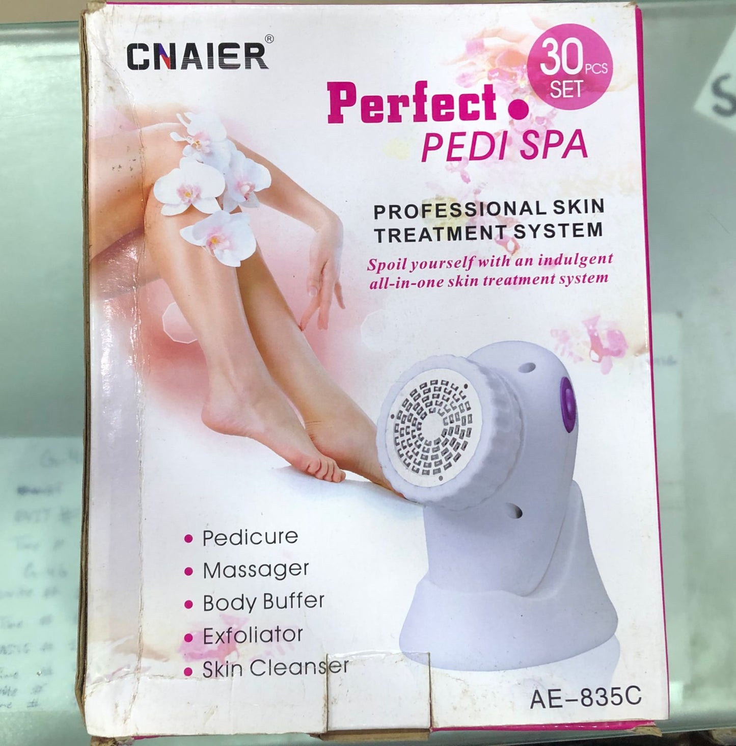 30 pcs set box Electric Pedicure Tool Foot Care Hard Dead Cuticle