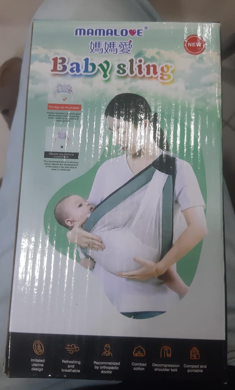 1PC Baby Carrier, Ergonomic Baby Strap one Shoulder Labor-Saving Polyester Baby Half
