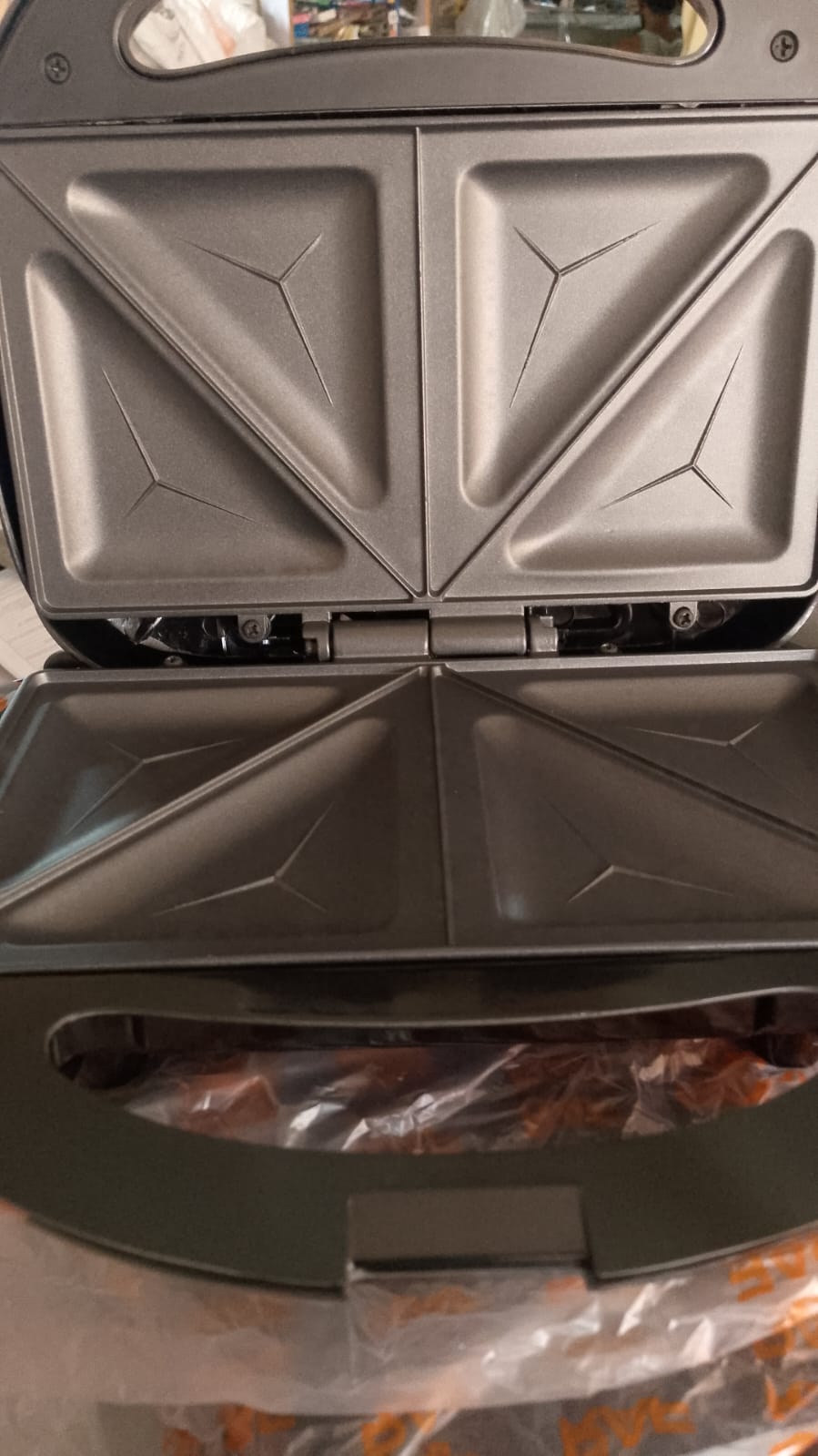 Electric Sandwich Maker, Mini Sandwich Machine, Electric Triangle Sandwich Maker, Portable Sandwich