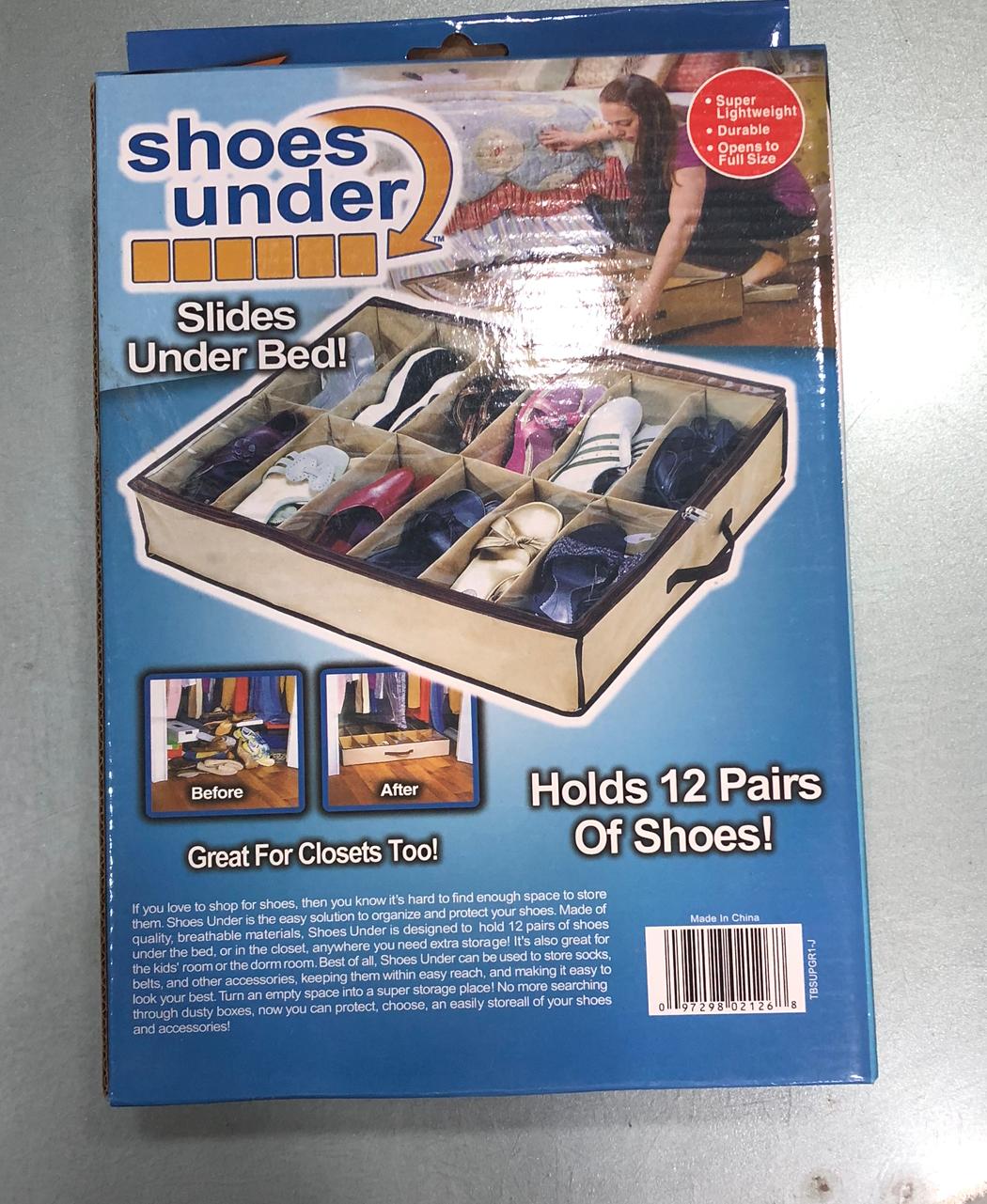 Shoe Organizer Closet/Under Bed Storage | Shoe under best quality imported with