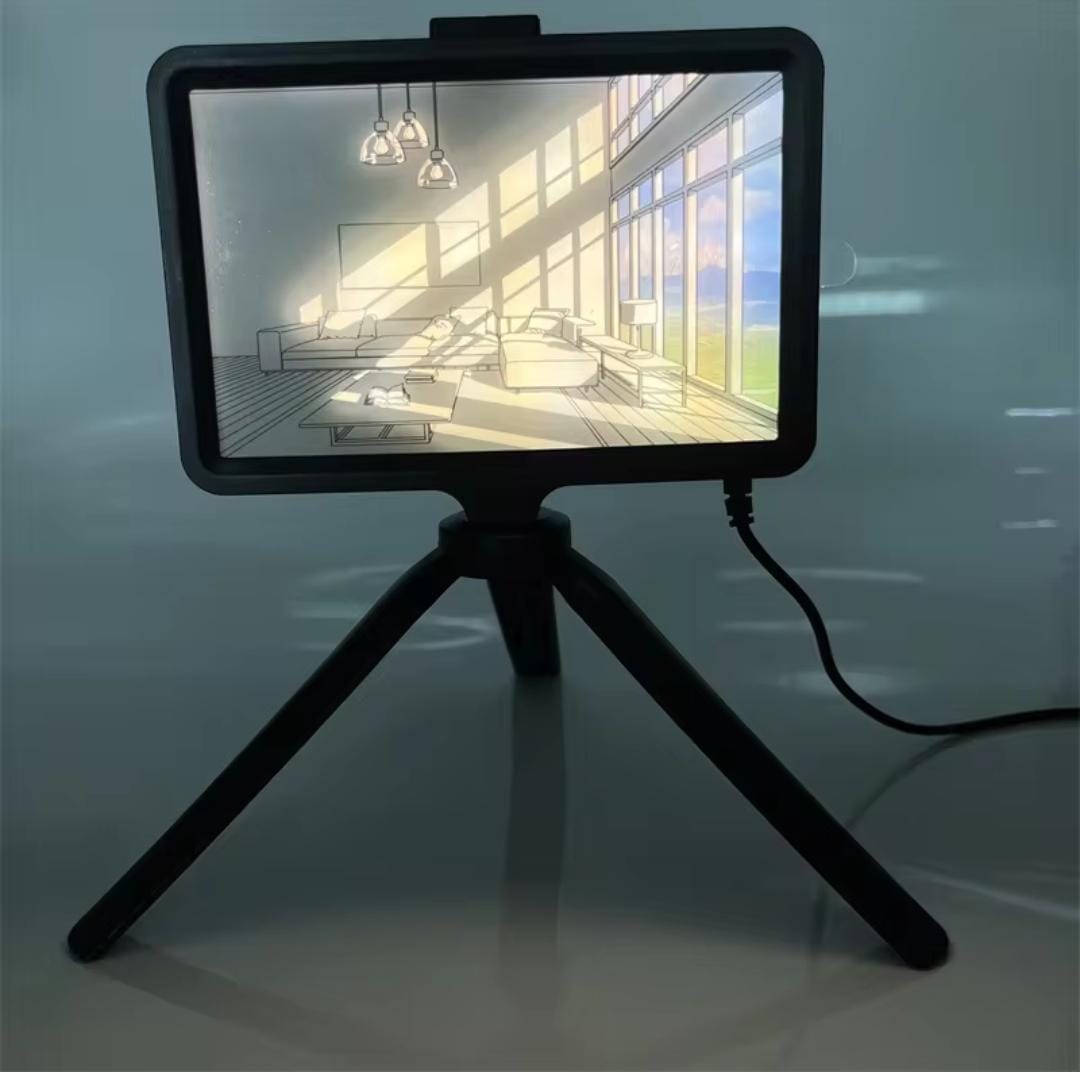 Glowing Art Photo Frame Desktop Decorative Lights, Painting Night Lights, Bedroom Lights