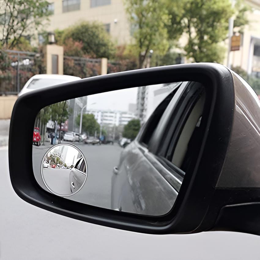 Pack of 2 PCs Round view mirror blind spot wide- angel lens