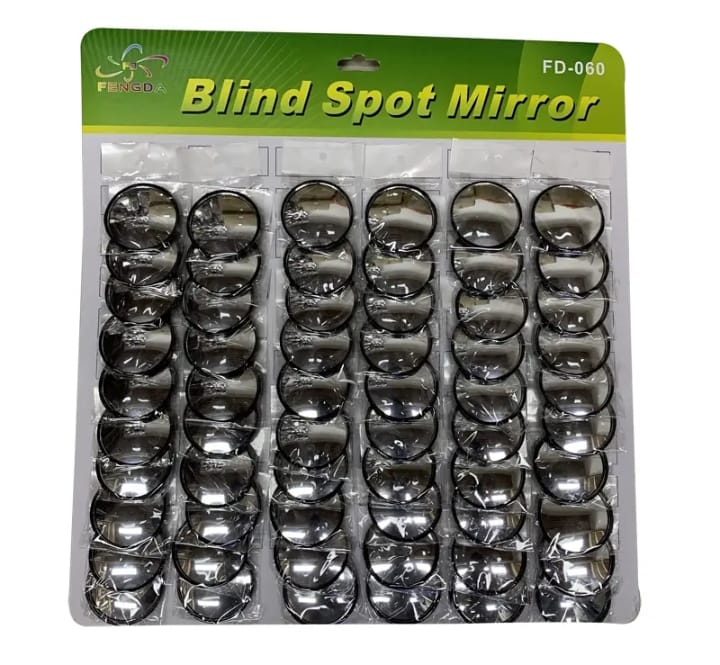 Pack of 2 PCs Round view mirror blind spot wide- angel lens