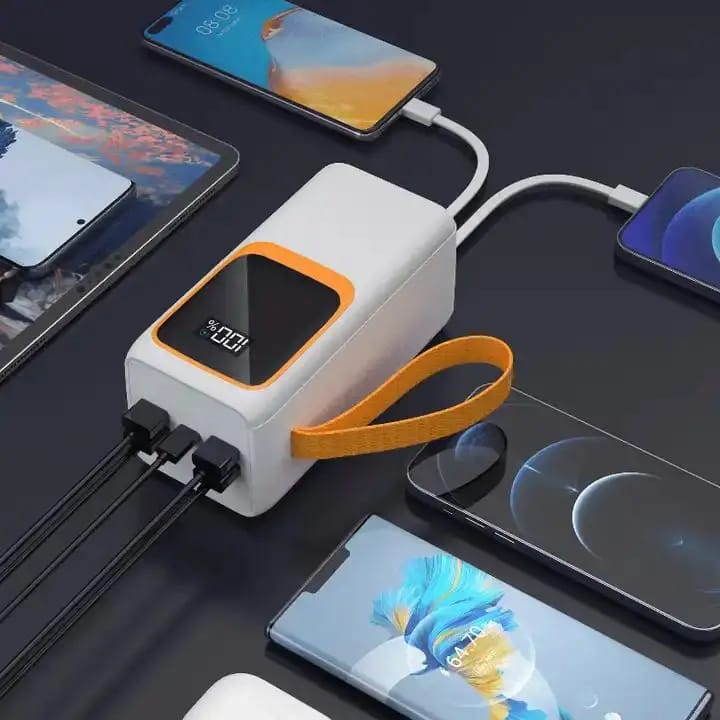 Aspor A350 50,000mAh - Fast Charging with Built-in Flashlight Power Bank for