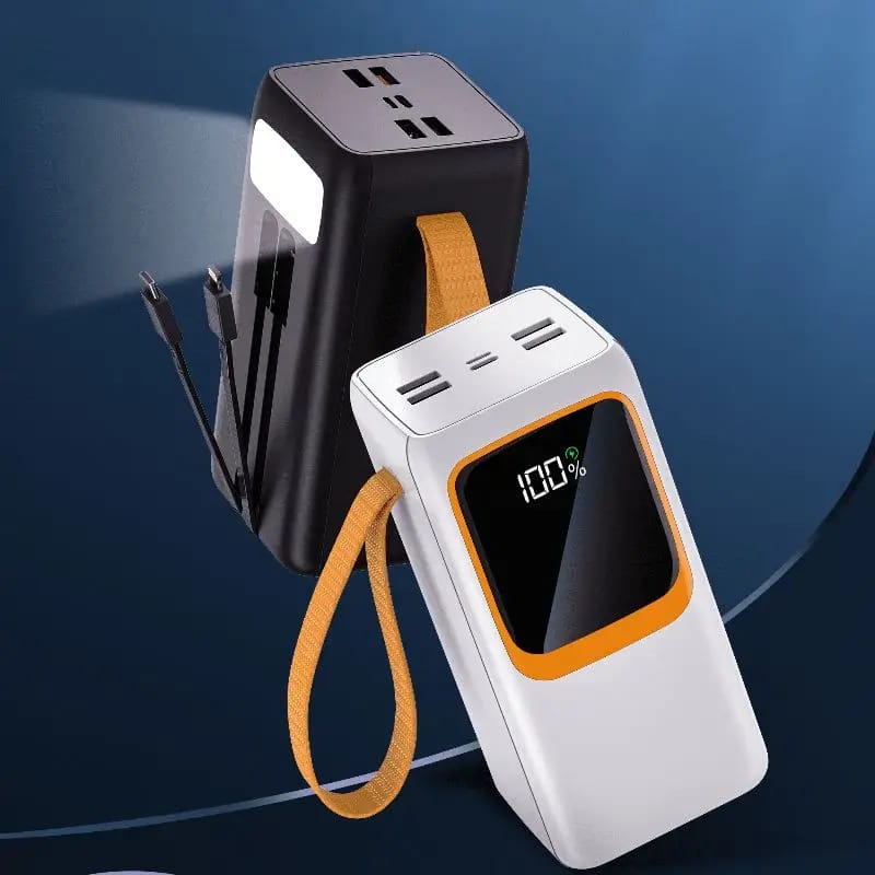 Aspor A350 50,000mAh - Fast Charging with Built-in Flashlight Power Bank for