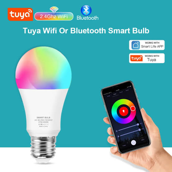 Color Changing Smart WIFI RGB led bulb, Dim-able and Color changing -