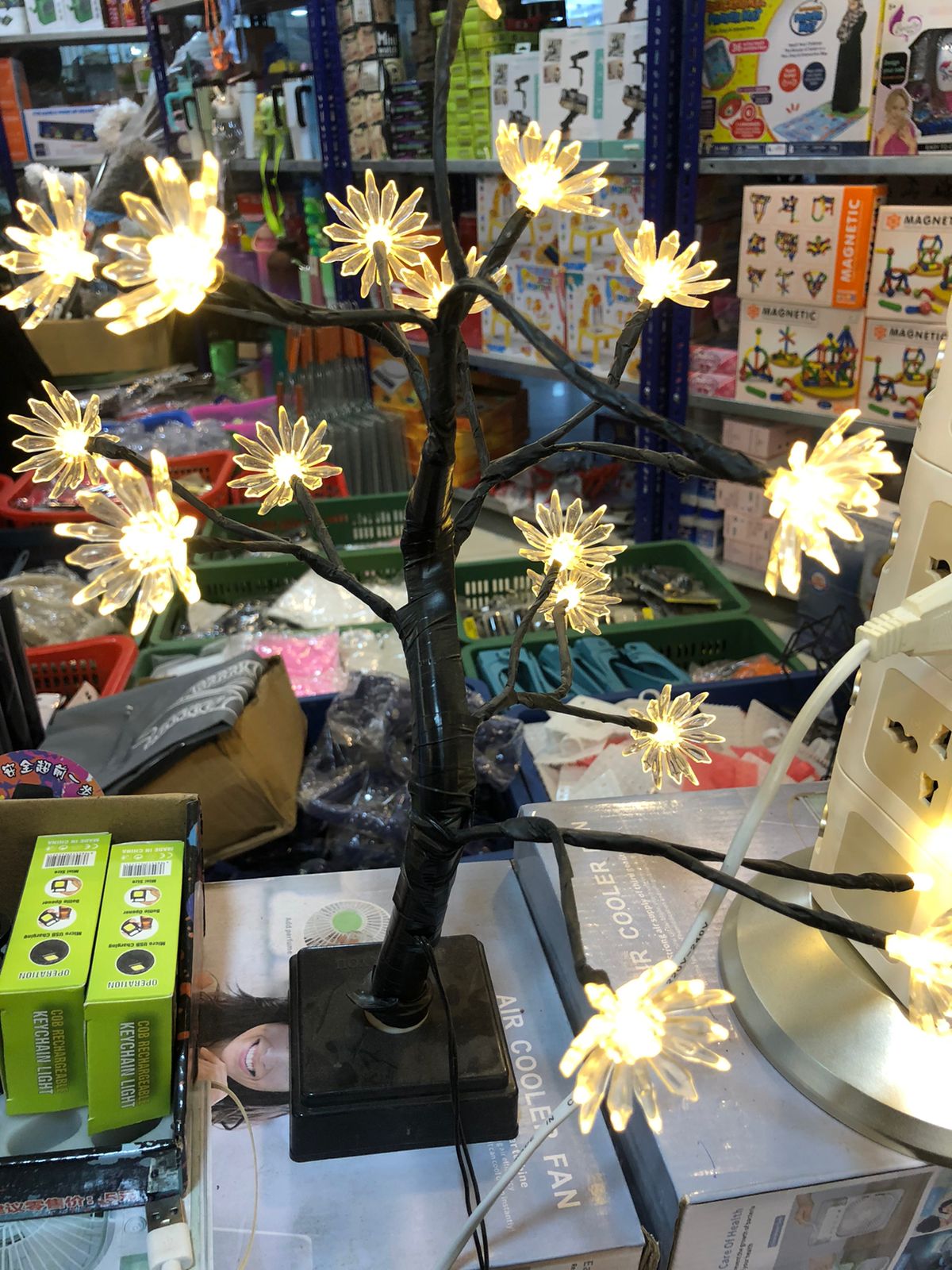 LED Cherry Blossom Bloom light Trees table Lamp