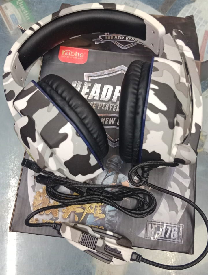 Gaming Headphone T176 Single Pin with Light