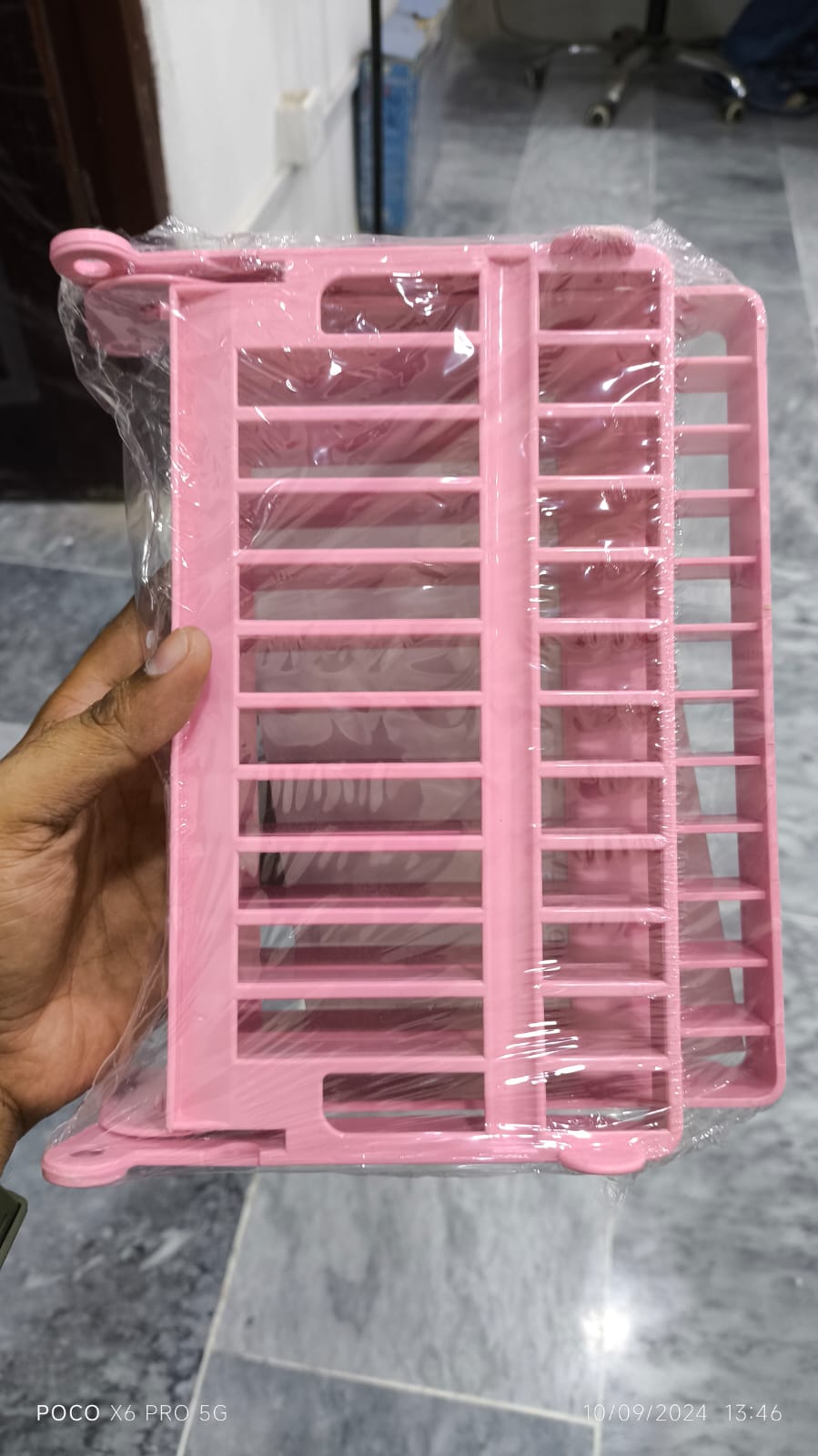 Small Kitchen Foldable Dish Plate Drying Rack | Multipurpose Space Saving Storage
