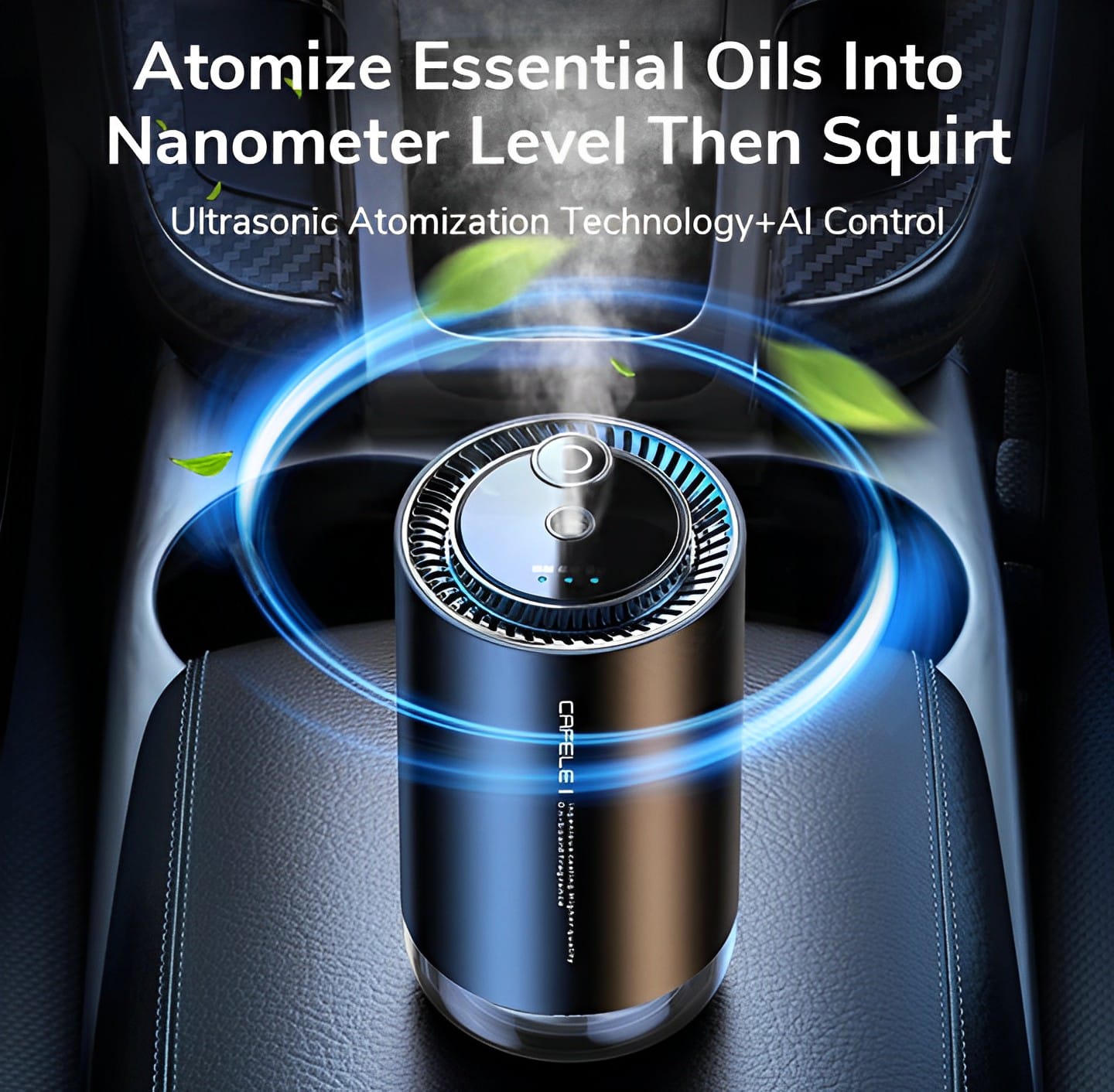 Electronic Air Purifier Auto Aroma Diffuser Deodorization Must-have Car Accsesories Interior Decorations