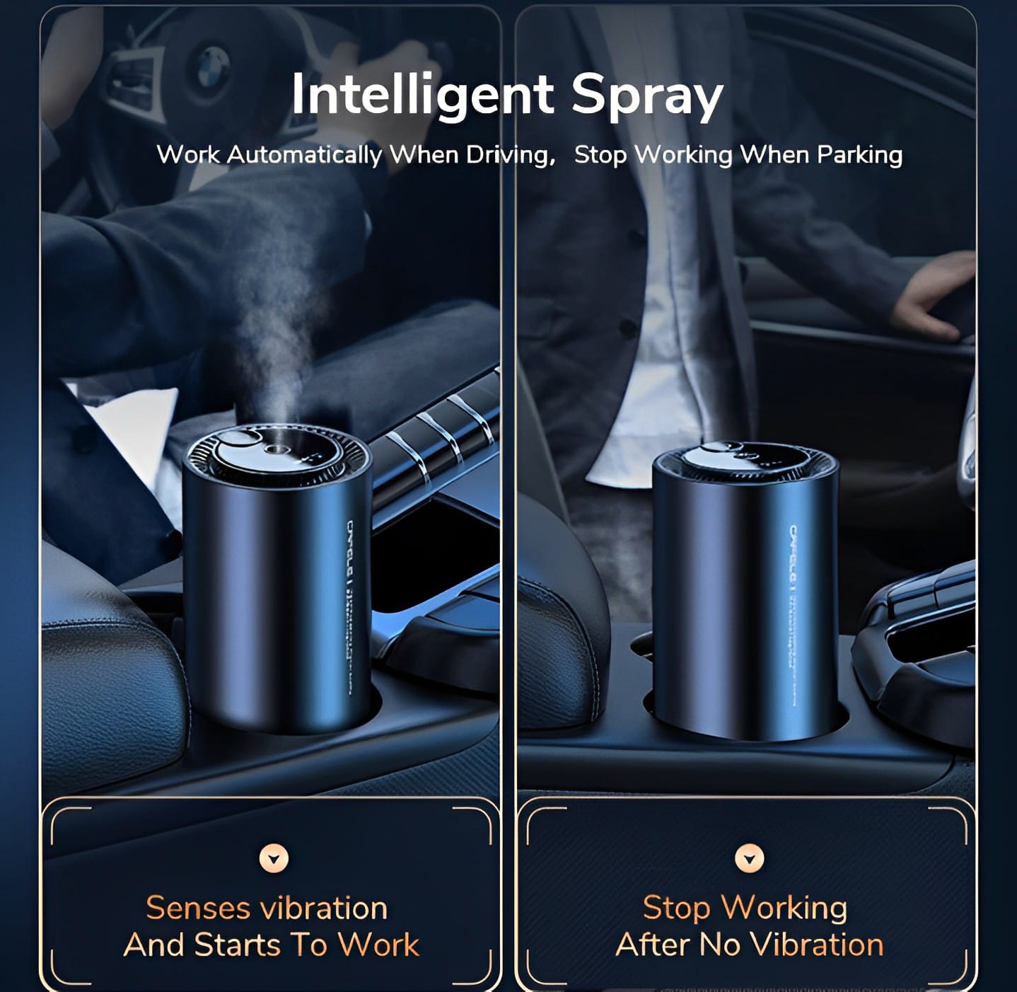 Electronic Air Purifier Auto Aroma Diffuser Deodorization Must-have Car Accsesories Interior Decorations
