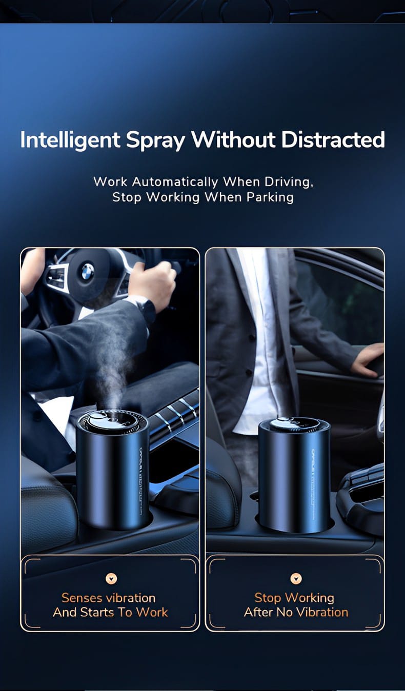 Electronic Air Purifier Auto Aroma Diffuser Deodorization Must-have Car Accsesories Interior Decorations