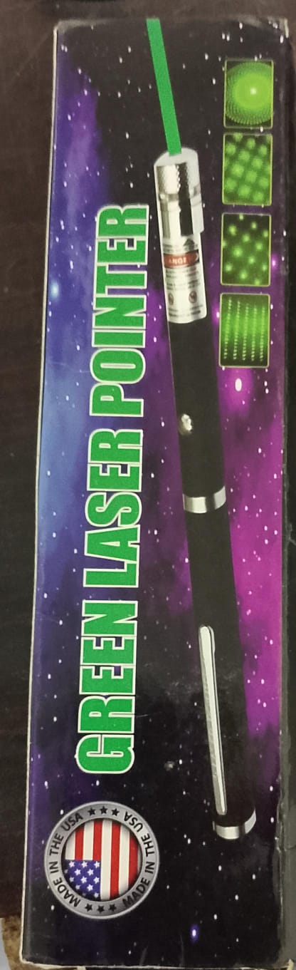 Powerful Laser Pointer Pen Beam Light 10Mw 650Nm Presentation Pointer - Green