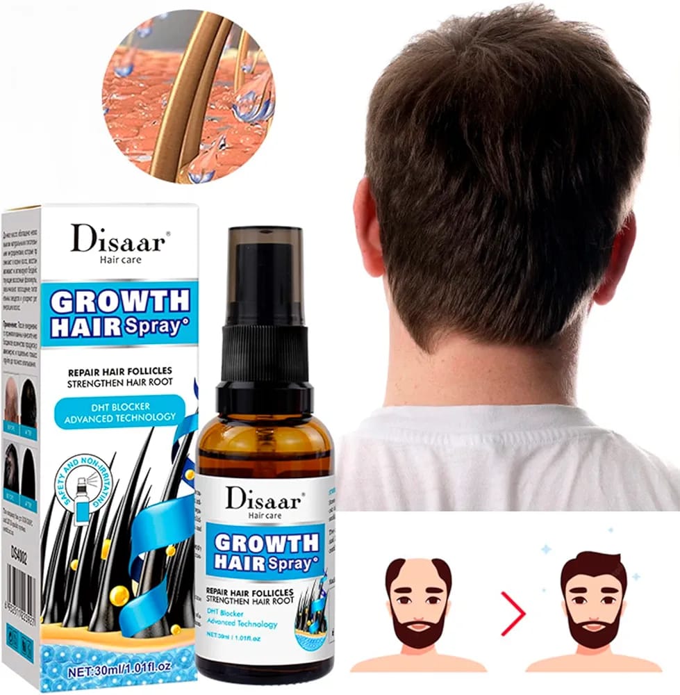 Original Growth Hair Oil Spray Repair Follicles Strengthen Hair Root DHT Blocker