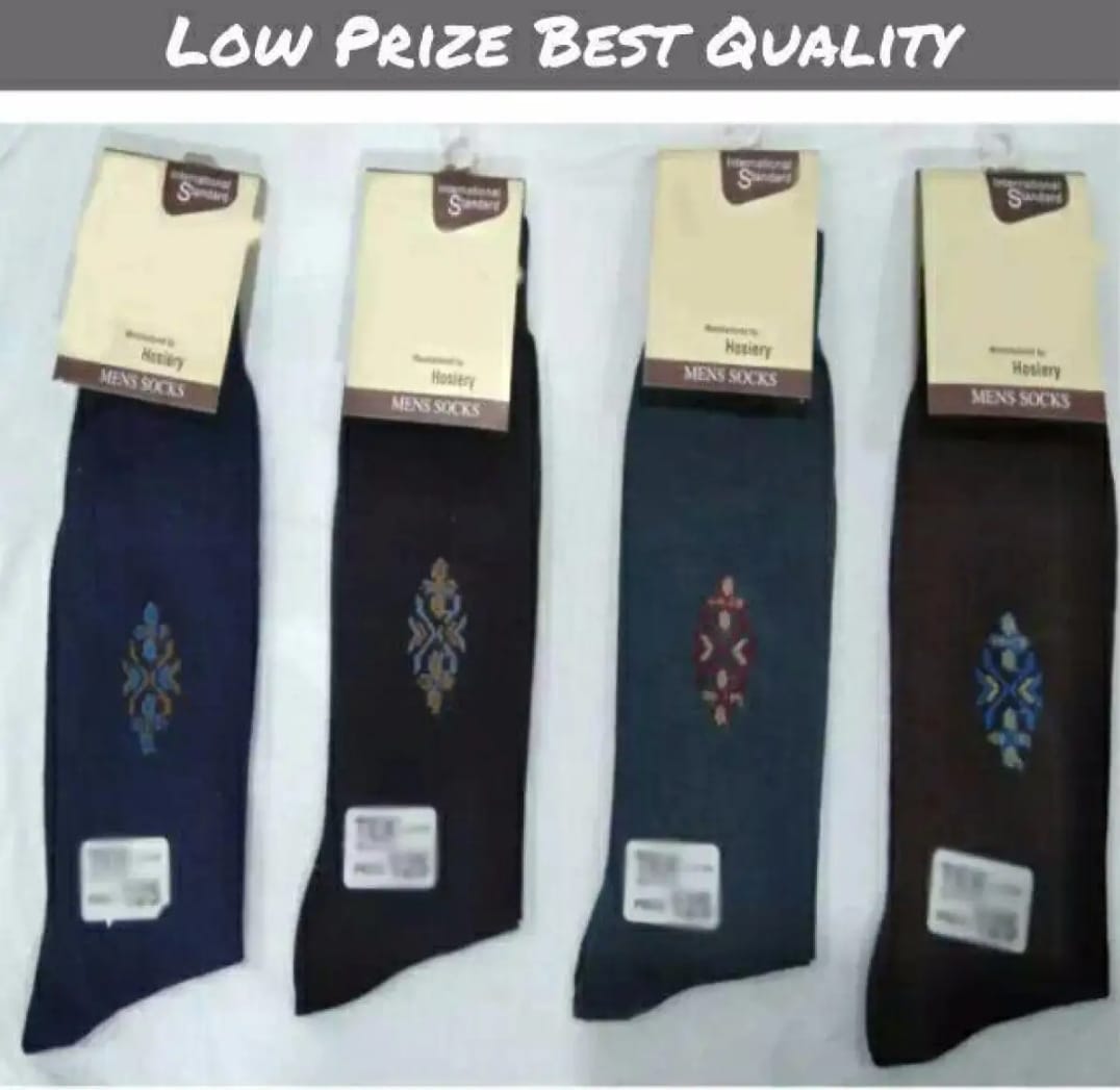 Pack Of 6 Men Socks Casual/Formal In best Different Pattern /Design
