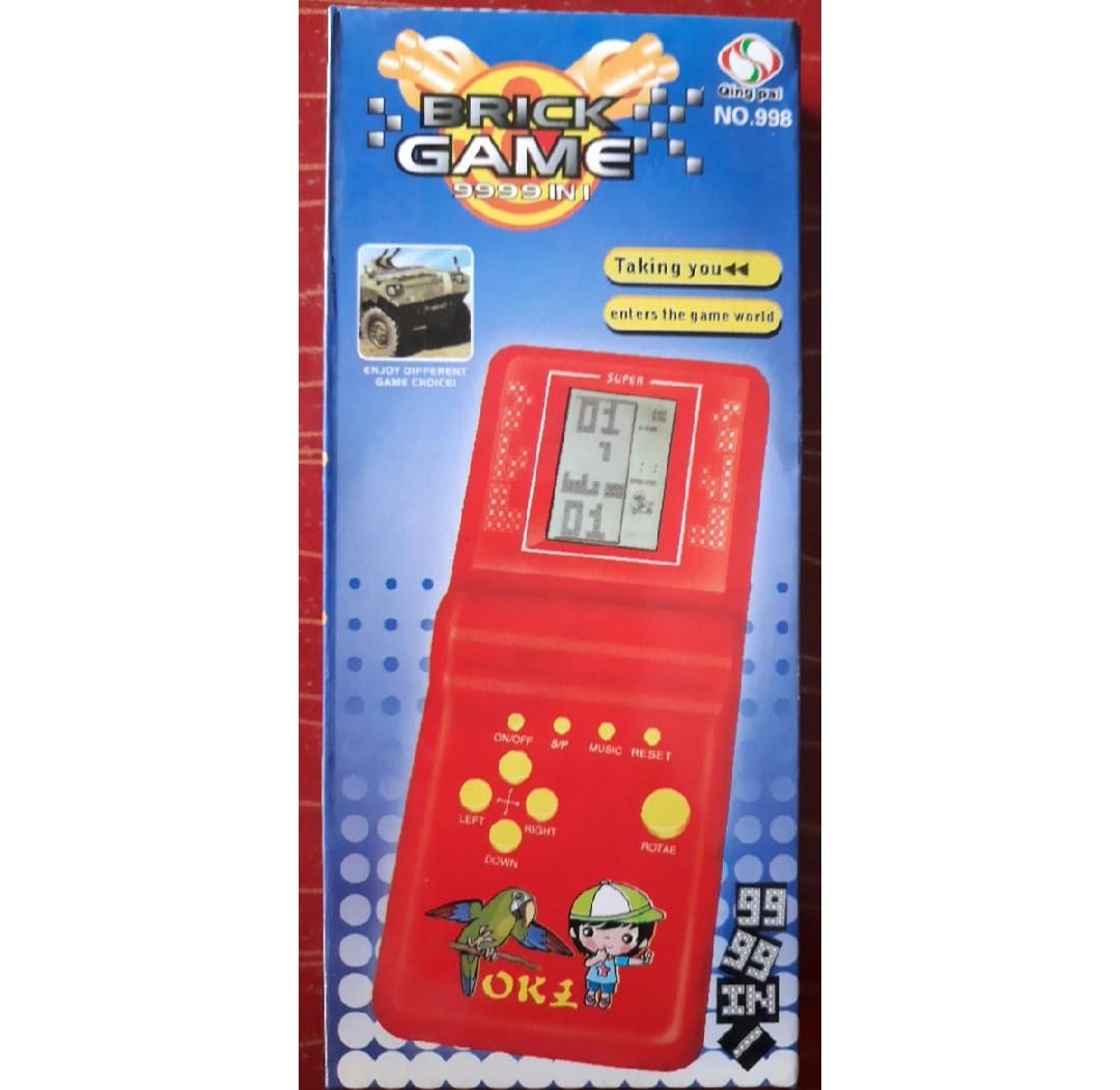 Brick Game on Original Model No 998 Video Game Toy Gift for