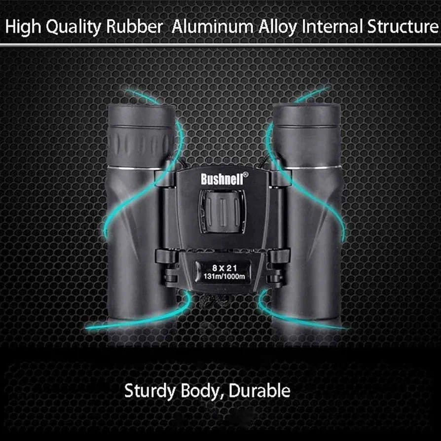 Telescope Compact Folding Binoculars with BAK4 Prism,HD Professional Vision Clear Bird Watching