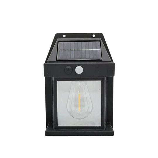 Solar Tungsten Filament Lamp - Outdoor Waterproof Intelligent Induction Wall Lamp for