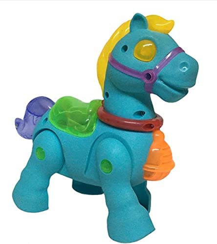 Walking Musical Pony Horse - Lights and Sounds - Interactive Kid Fun