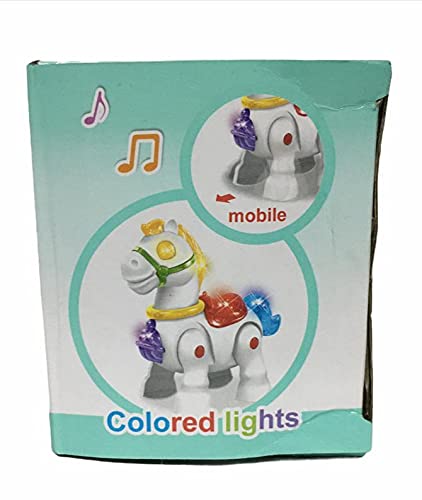 Walking Musical Pony Horse - Lights and Sounds - Interactive Kid Fun