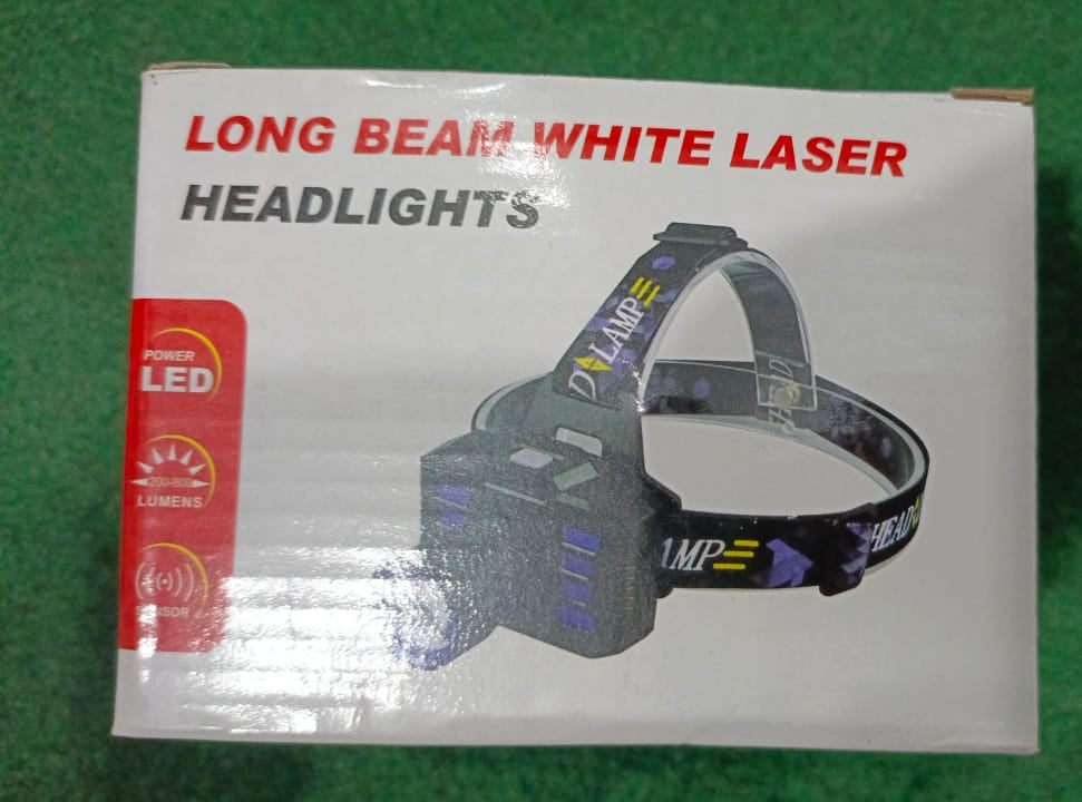 Headlamp Rechargeable Powerful Head Lamp with Built-in Battery Outdoor Camping Headlight Head