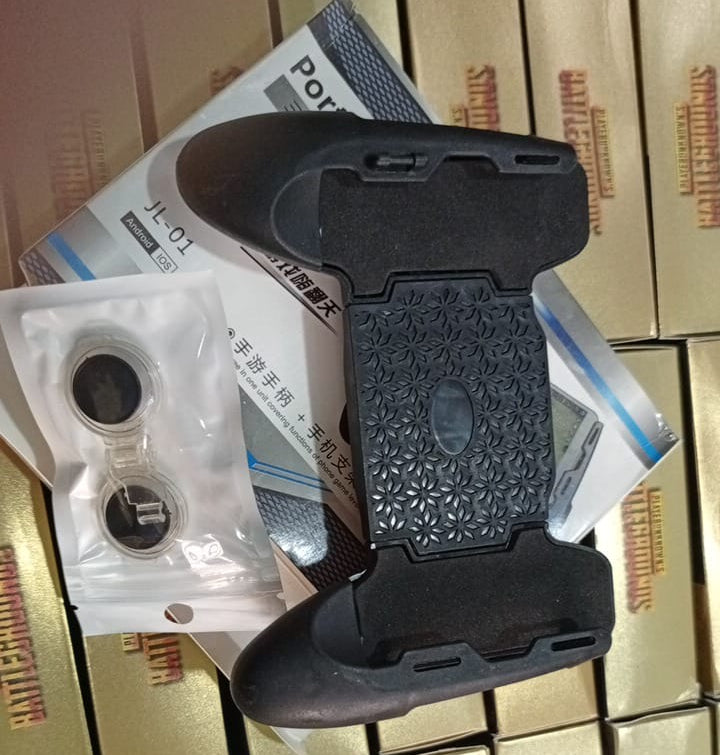 JL-01 3 in 1 Mobile Joystick Gamepad Phone Game Handle Grip Holder