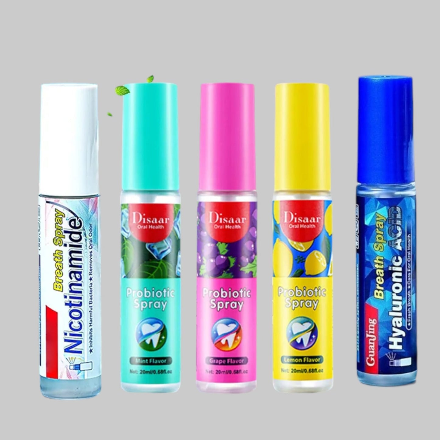 (pack of 3 ) Mouth Spray | 20ml Natural Breath Freshener Portable