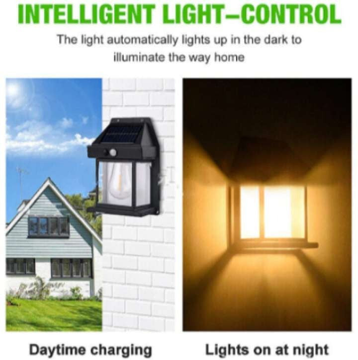 Single Tungston Solar sensor Light (random color)