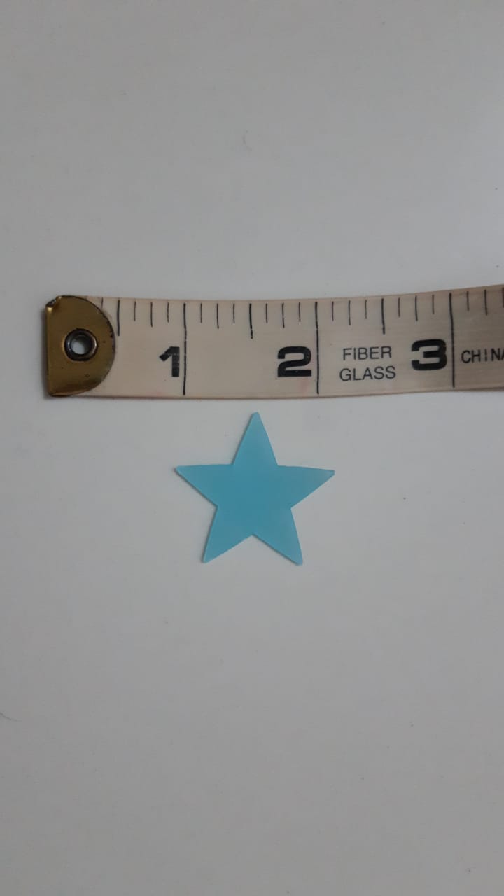 Pack of 100 - 3D Glowing Stars